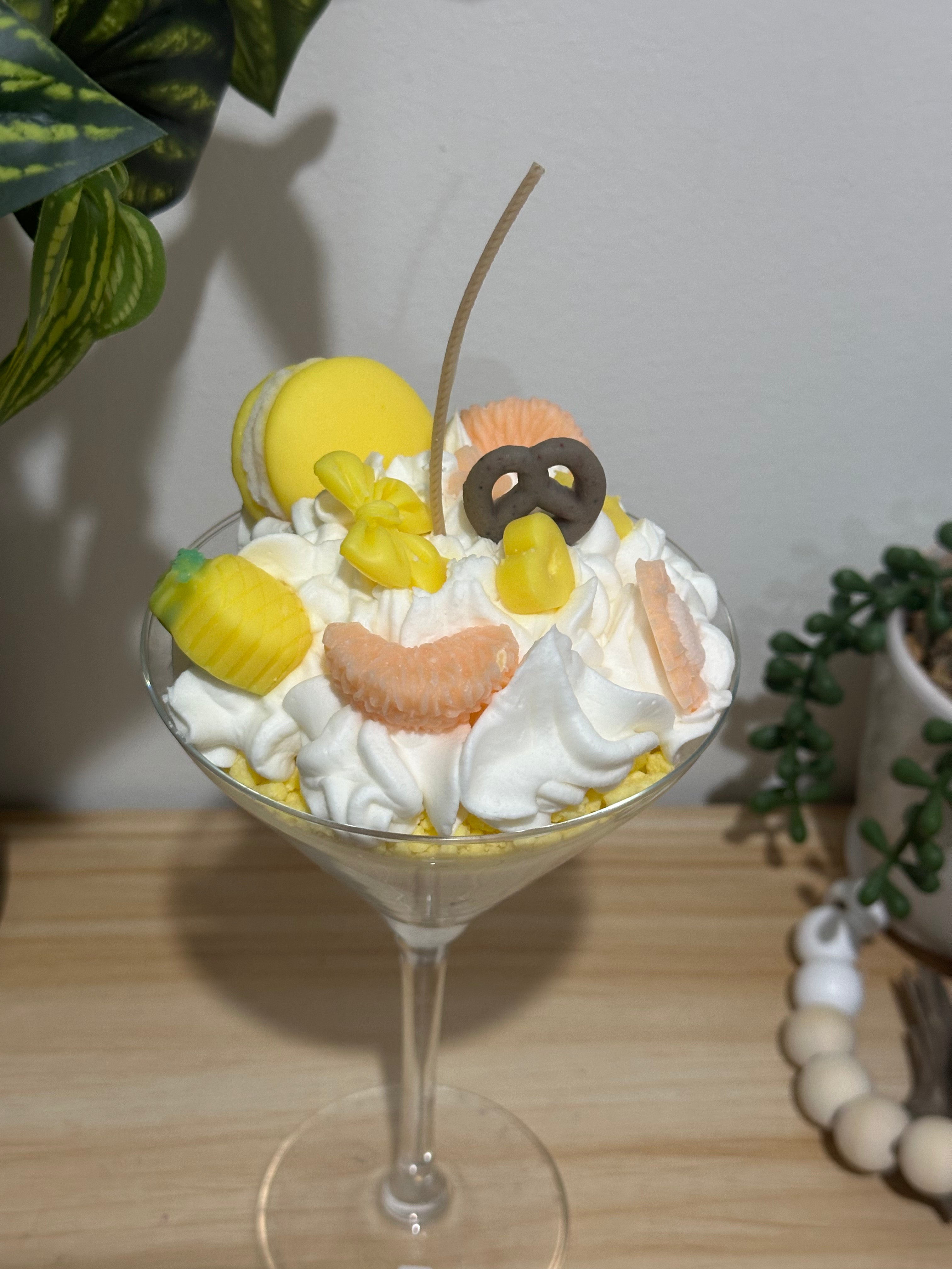 Pina Colada Dessert Candle