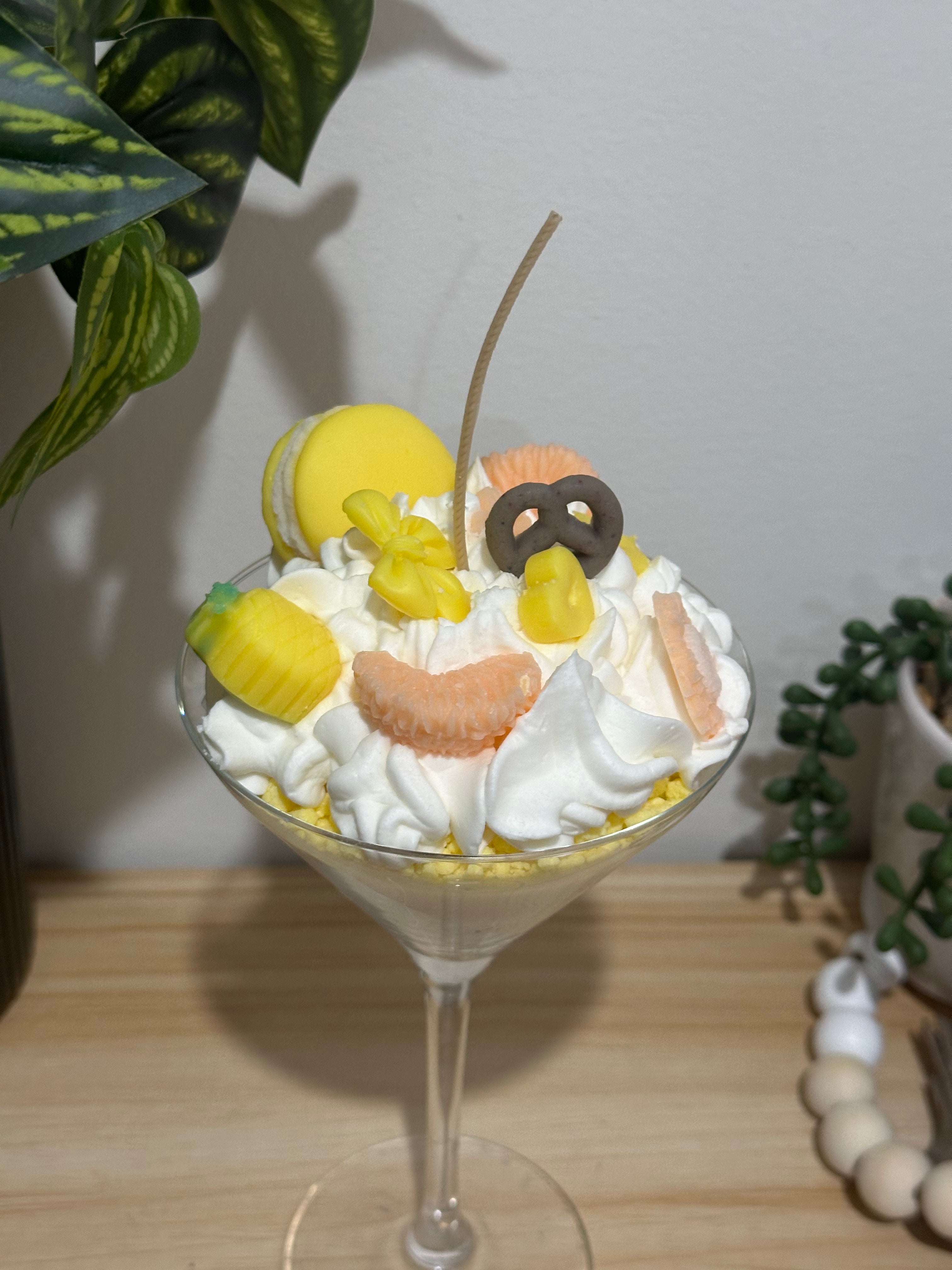 Pina Colada Dessert Candle