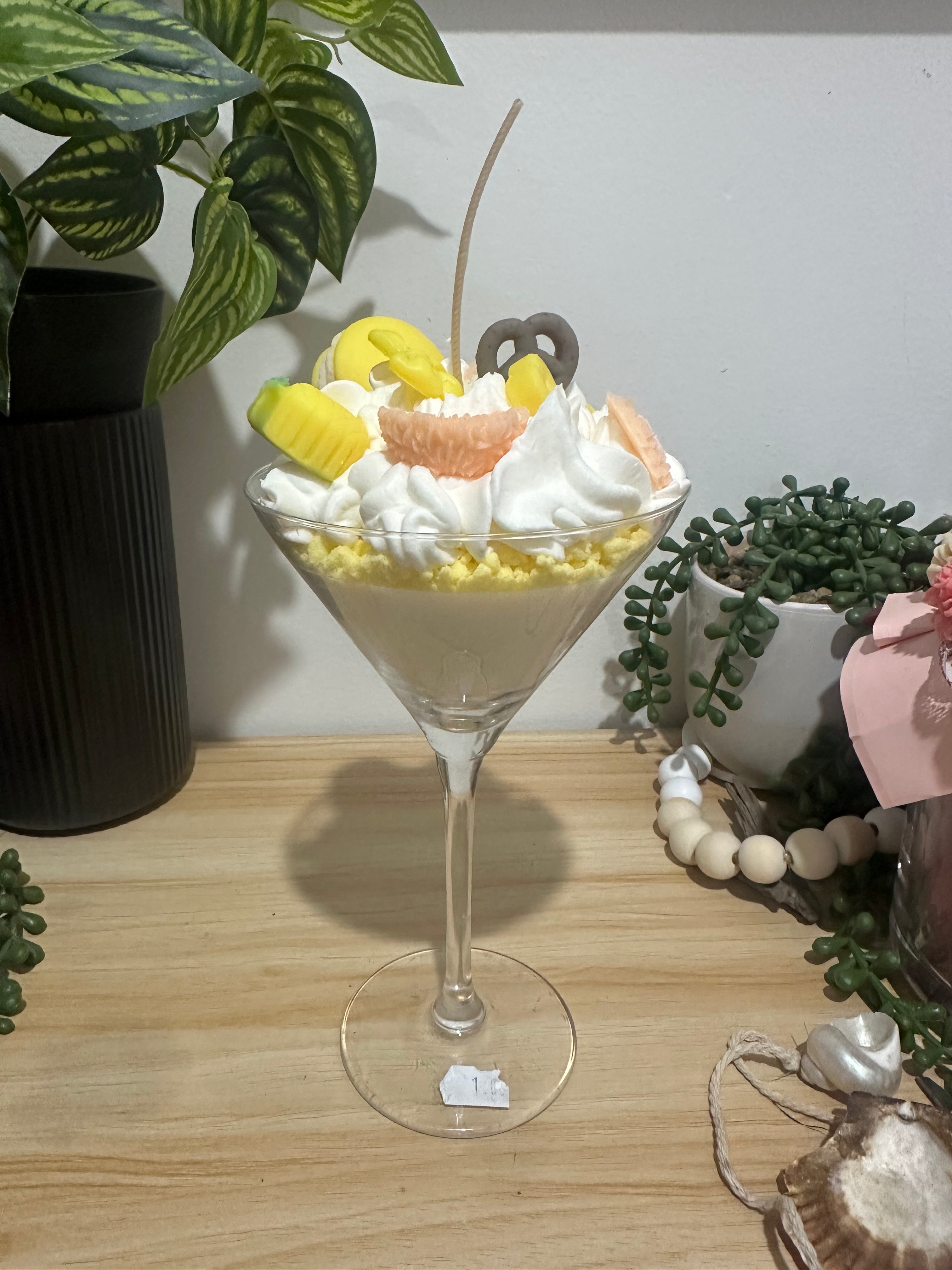 Pina Colada Dessert Candle