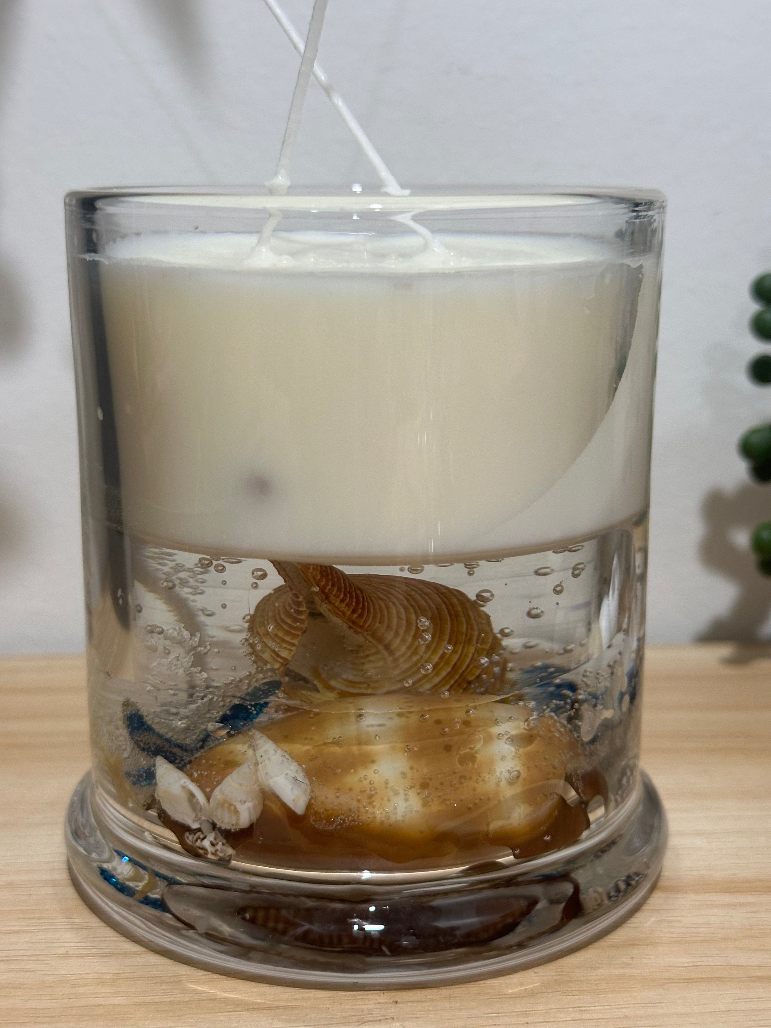 Ocean Breeze Hand Made Floating Candle