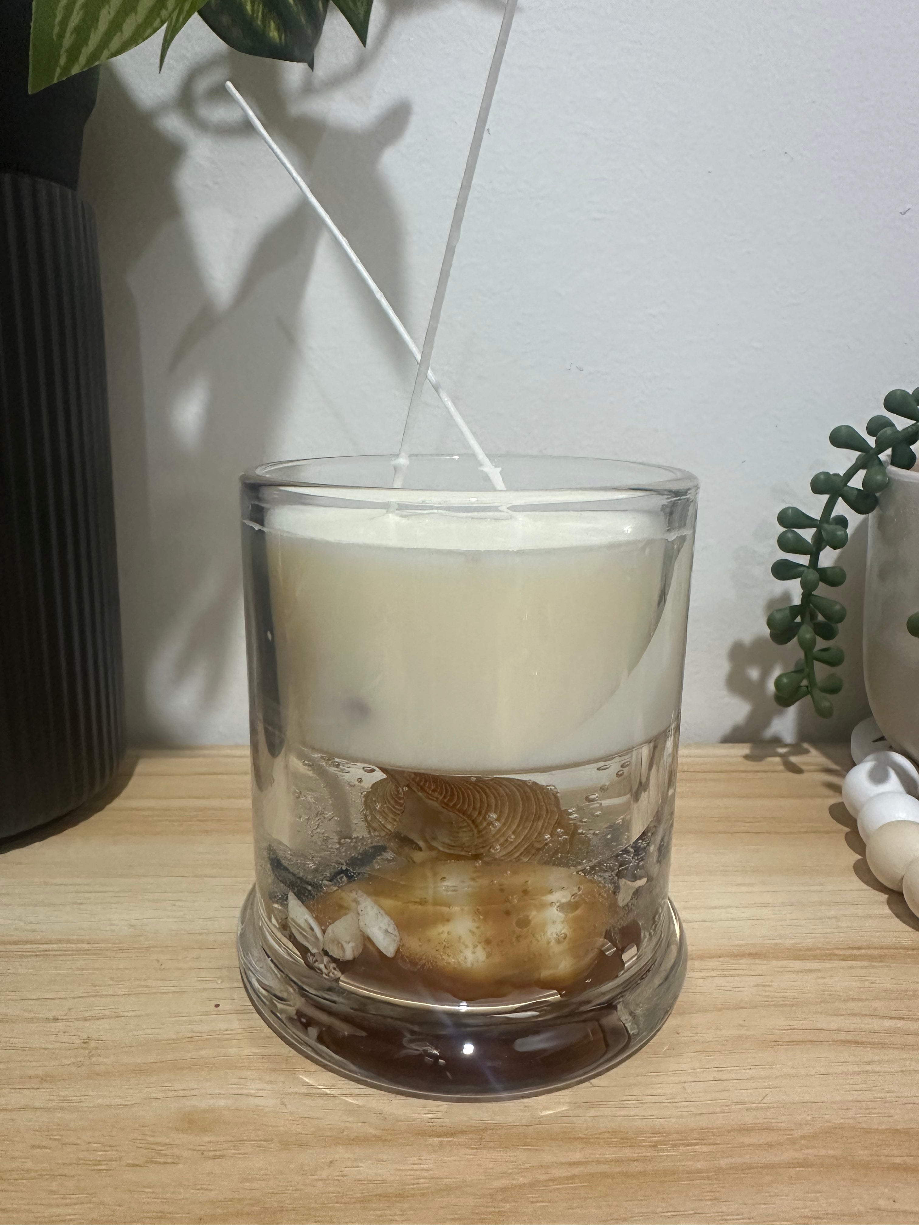 Ocean Breeze Hand Made Floating Candle